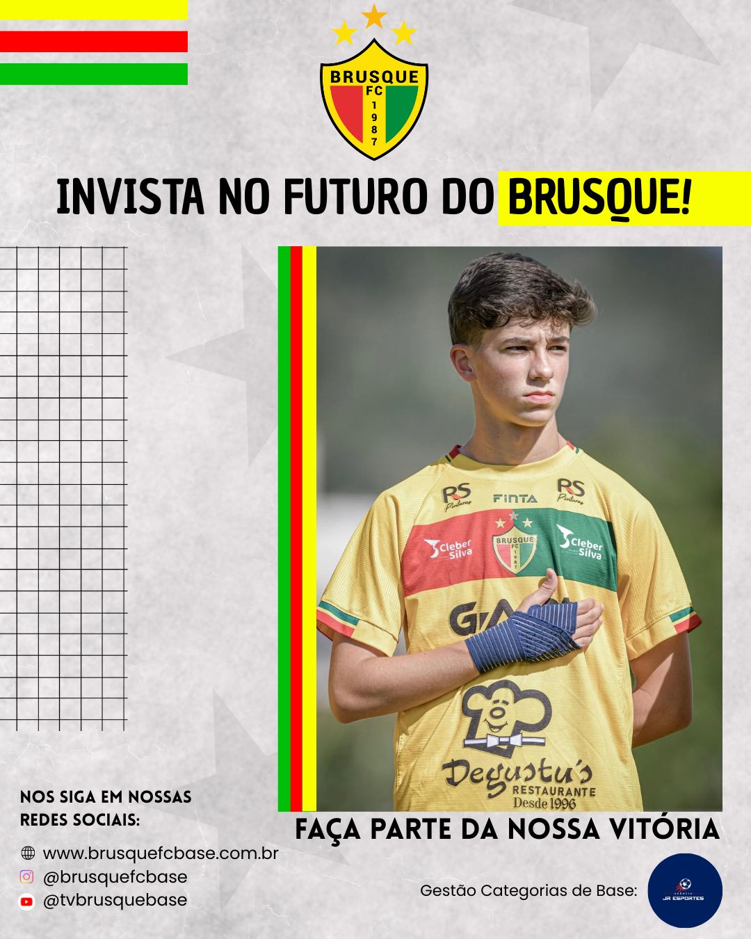 Reunião de investidores com a direção da base do Brusque FC